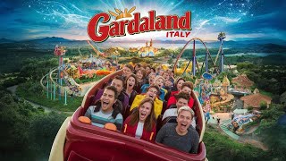 NEW Gardaland Italy 2024 4k 60fps  Gardaland Vlog verona [upl. by Ymerrej]