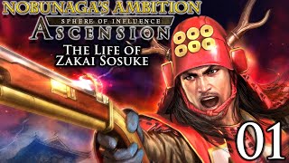 Nobunagas Ambition Sphere of Influence  Ascension  The Life of Zakai Sosuke  Part 1 [upl. by Teodoro]