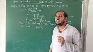 Bar Magnet as an Equivalent solenoid ll JEE MAIN ADVANCE ll NEET ll CLASS 12 [upl. by Aciram]