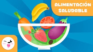 Alimentación saludable para niños  Hidratos de carbono grasas proteínas vitaminas [upl. by Erodisi]