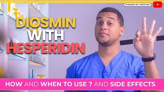 Diosmin with Hesperidin How to Use It amp 3 Common Side Effects [upl. by Aracal]