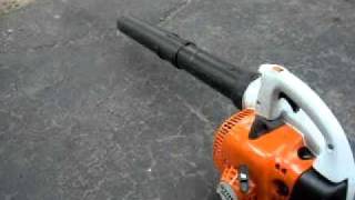 Stihl SH56C Blower Vacuum Shredder [upl. by Georgeanne950]