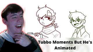 TUBBO IS JUST WEIRD  Tubbo Moments But Hes Animated  REACTION [upl. by Rosaline]