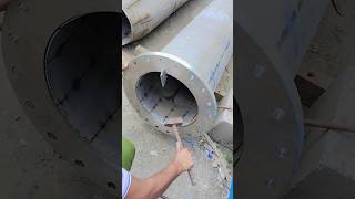 flange add to pipe fabrication welding work [upl. by Imar]