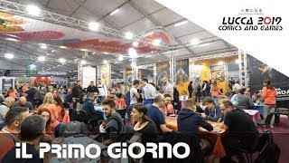 Lucca Comics amp Games IL PRIMO GIORNO 2019 [upl. by Storfer462]