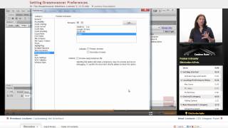 quotSetting Dreamweaver Preferencesquot  Adobe Dreamweaver CC with Educatorcom [upl. by Sascha]
