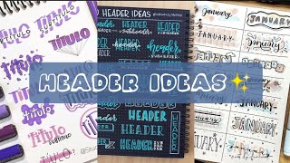 Headers Design for projects ✨💫🌸 Cute title ideas💡✨ header title design borderdesign [upl. by Bathulda]