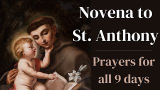 St Anthony Novena  Prayers for ALL 9 days [upl. by Leigha644]