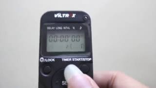 VILTROX Time Lapse Intervalometer Timer Remote Control Unboxing and Introduction [upl. by Nahn760]