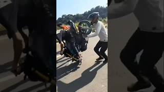 No tayar wheelie failed on mt5 Sam stunts [upl. by Nance]