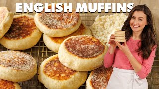 How to Make English Muffins at Home  Better Than StoreBought [upl. by Gervais]