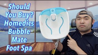 Should You Buy Homedics Bubble Mate Foot Spa [upl. by Atirat541]