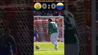 BOLIVIA vs COLOMBIA 2024 WORLD CUP QUALIFIERS trending football shorts [upl. by Anali287]