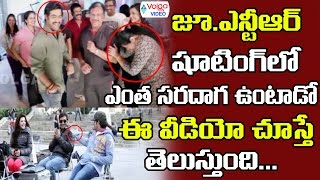 Jr NTR Fun On The Sets  Jr NTR  Volga Videos  2017 [upl. by Ishii]