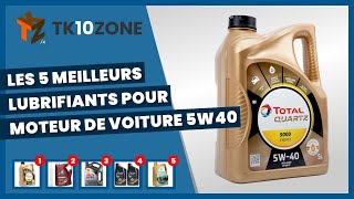 Les 5 meilleurs lubrifiants pour moteur de voiture 5w40 [upl. by Peursem]