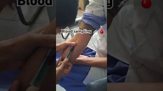 Blood sampling 💉 🩸 medjeenius pathology aspirants shorts new shortsfeed [upl. by Adnimra]