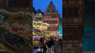 Frankfurt new old town Christmas market [upl. by Allis743]