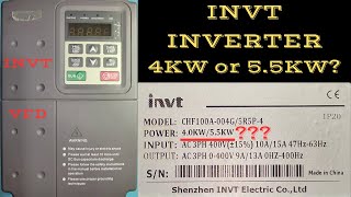 INVT  Inverter  INVT VFD  CHF100A Inverter  Inverter Power Rating  Variable Frequency Drive [upl. by Beckie]