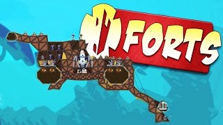 Needles and Skylands Map  Forts Gameplay  Forts Skirmish [upl. by Lavern]