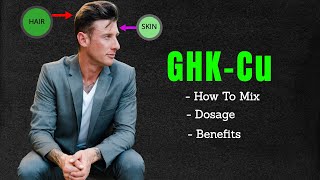 GHKCu Peptide  Dosage How to mix Benefits [upl. by Vial723]