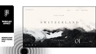 Parallax Effect in Figma  Animation Tutorial for Website Design 2024 [upl. by Aicertap57]