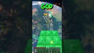 Minecraft parkore noob to pro to god to technominecraft shorts parkour technogamerz [upl. by Asor]