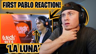 PABLO quotLa Lunaquot LIVE on Wish 1075 Bus REACTION [upl. by Aivirt335]