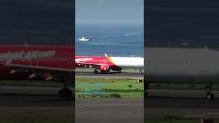 Vietjet Air A321Neo aviationairbusa321neovietjetairairportaiplanemaybay [upl. by Eul]