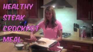 Healthy Steak Crockpot Recipe [upl. by Htir]