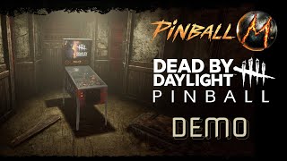 Pinball M 4K Dead by Daylight Pinball ► Demo 3 minutes gameplay [upl. by Ham847]