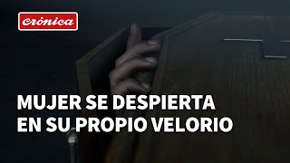 ¡Mujer despierta en medio de su propio velorio [upl. by Three]