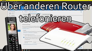 Fritzbox Telefonie für den Betrieb mit anderem Router einrichten [upl. by Urial775]