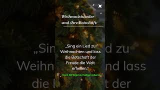 Weihnachtslieder und ihre Botschaft [upl. by Minor]