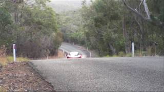 The Tesla Roadster on an Australian Country Road [upl. by Acillegna627]