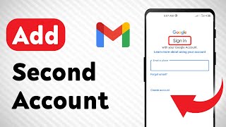 How to Add A Second Gmail Account [upl. by Ewald50]