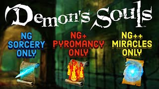 Can You Beat All Demons Souls Magic Challenges On One Character [upl. by Bellanca]