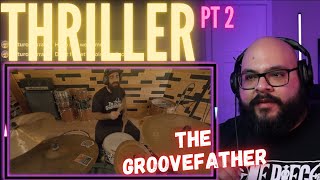 THE GROOVEFATHER  El Estepario Siberiano  THRILLER Cover  Reaction [upl. by Leerzej]