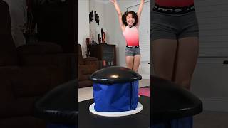 Chloe Takes on Simone Biles Pommel Horse Challenge mensgymnastics [upl. by Sdlonyer]