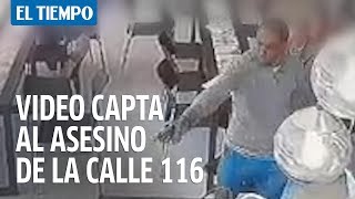 Video del asesinato de Ezequiel Rodríguez en el Carulla de la 116  El Tiempo [upl. by Aitsirk558]