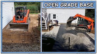 How To Excavate amp Backfill For a Paver Patio Base Prep [upl. by Ehcrop]