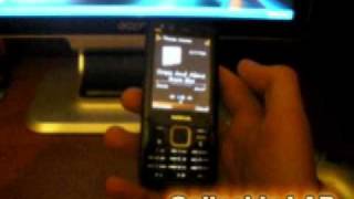 Nokia N82 Touch screen [upl. by Yelnoc]