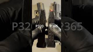 P365 XMacro Compared to P320 XCarry sigsauer p365 p320 [upl. by Schilit]