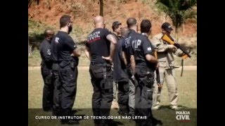 Policiais civis concluem curso de instrutor de tecnologias nãoletais na Acadepol [upl. by Annayar12]