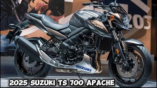 2025 Suzuki TS 700 Apache The Ultimate OffRoad Adventure Bike First Look amp Review [upl. by Etnud741]