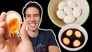 How to Make RAMEN EGGS Perfect at Home [upl. by Meedan115]