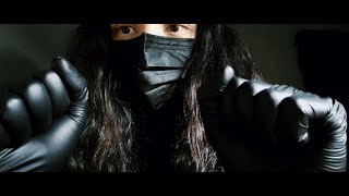 ASMR Black Oily Nitrile Gloves [upl. by Robbie908]