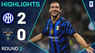 INTERLECCE 20  HIGHLIGHTS  Champions secure first win of the season  Serie A 202425 [upl. by Venetis658]