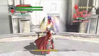 DMC4 Dante vs GMD Credo  mad Royal Guard battle [upl. by Nodnelg407]