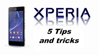 Tips and Tricks Sony XPERIA Z1 Z2 Z3 Z5  Secrets Safe Mode Hidden Test Developer Menu Reset [upl. by Arahsat]