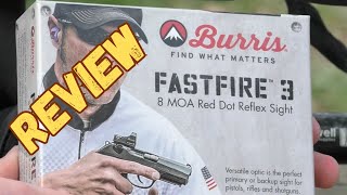 Burris Fastfire 3 Review  Turkey Shotgun Pattern [upl. by Inge46]